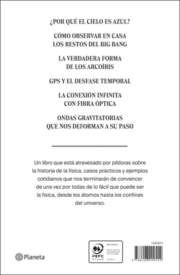 Contraportada La vida es física