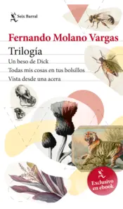 Portada Trílogia: tres esquinas de Fernando Molano