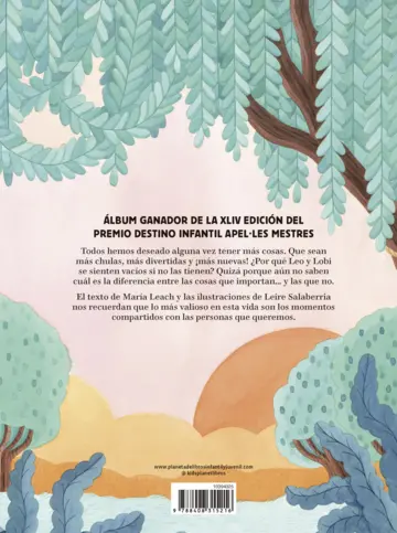 Contraportada Las cosas importantes (no son cosas)