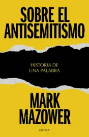 Portada Sobre el antisemitismo