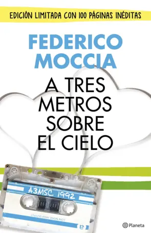 Portada A tres metros sobre el cielo (edición original)