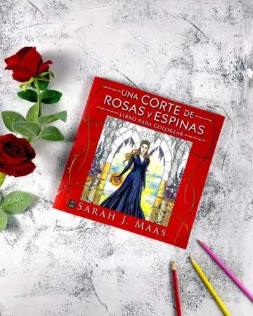 Imagen extra Una corte de rosas y espinas. Libro para colorear 3