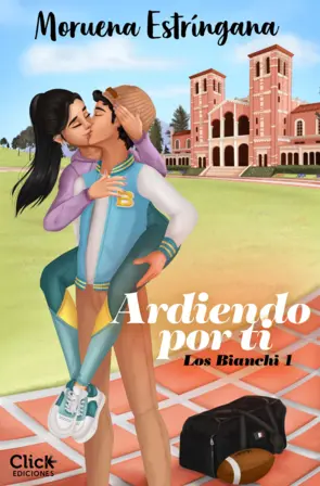Portada Ardiendo por ti. Los Bianchi 1