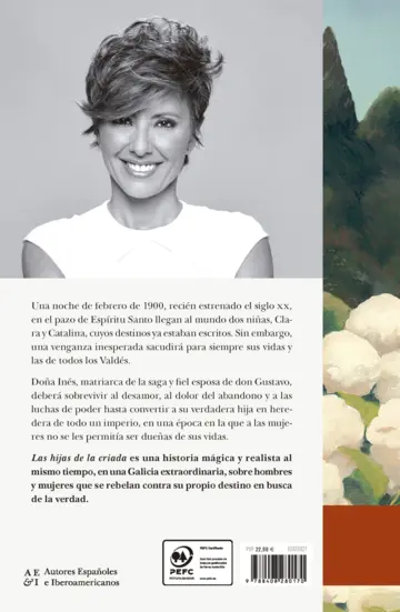 Contraportada Las hijas de la criada