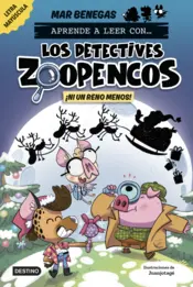 Portada Aprende a leer con... Los Detectives Zoopencos 9. ¡Ni un reno menos!