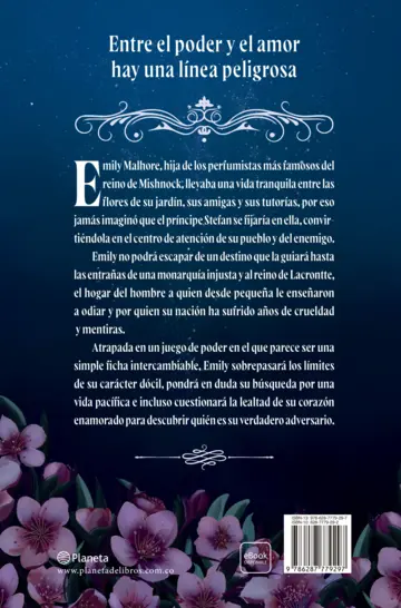 Contraportada TD El perfume del rey (Saga Rey 1)