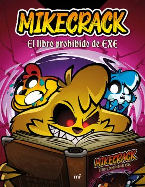 Portada Mikecrack.El libro prohibido de Exe