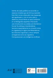 Miniatura contraportada Fundamentos de semántica composicional