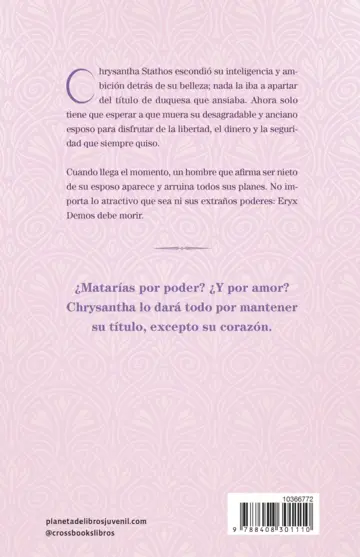 Contraportada Una herencia de sombras