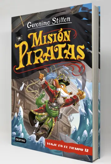 Portada Misión Piratas. Viaje en el tiempo 12