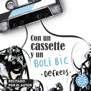 Portada Con un cassette y un BOLI BIC