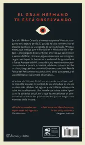 Miniatura contraportada 1984 (Edición mexicana)