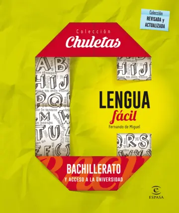 Contraportada Lengua fácil para bachillerato