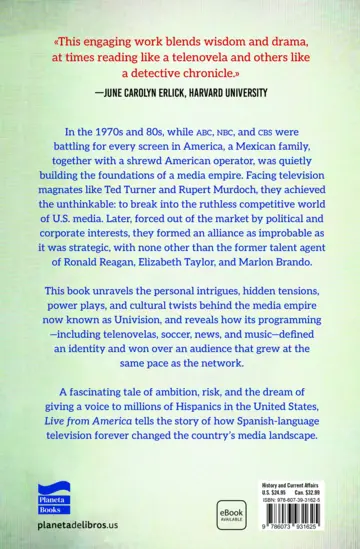 Contraportada Live From America