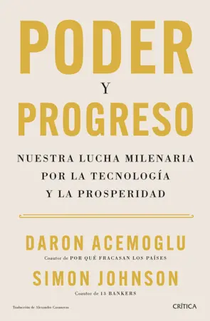 Portada Poder y progreso