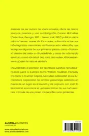 Miniatura contraportada Cuentos de Carson McCullers