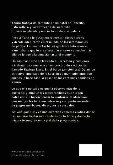 Contraportada Adivina quién soy