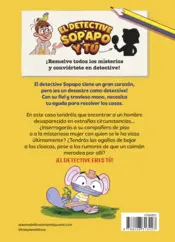 Miniatura contraportada El detective Sopapo y tú 5. El caso del caimán de las cloacas