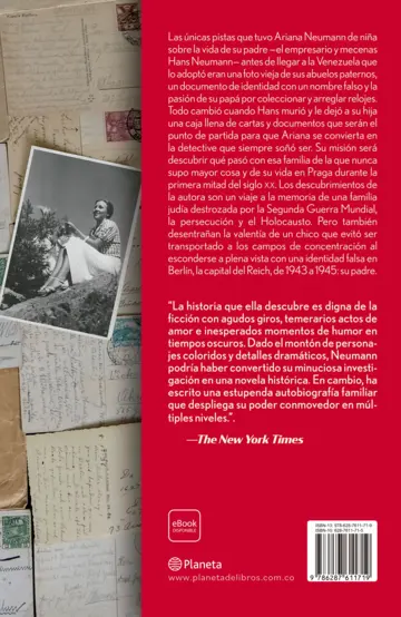 Contraportada Cuando el tiempo se detuvo (Spanish Edition)