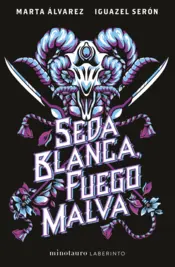 Portada Seda blanca, fuego malva