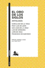 Portada El oro de los siglos. Antología