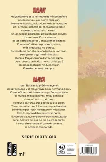 Contraportada Amor a toda velocidad