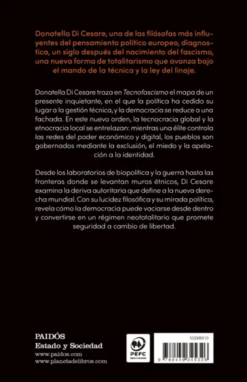 Contraportada Tecnofascismo