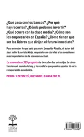 Miniatura contraportada Economía en 365 preguntas