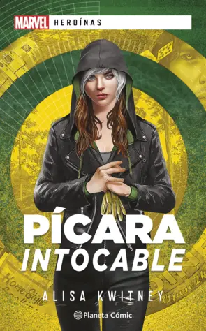 Portada Marvel Heroínas. Pícara intocable (novela)