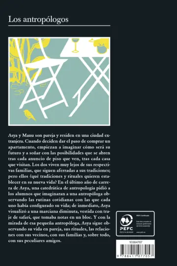 Contraportada Los antropólogos