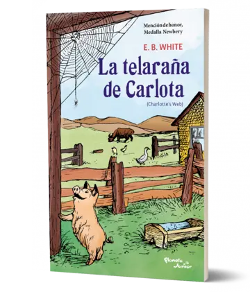 Portada La telaraña de Carlota (Charlotte's Web) Spanish Edition