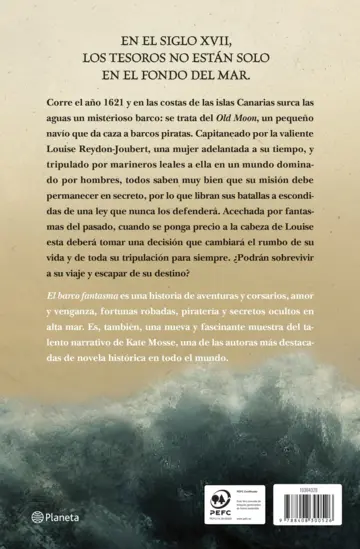 Contraportada El barco fantasma (Las crónicas de la familia Joubert 3)