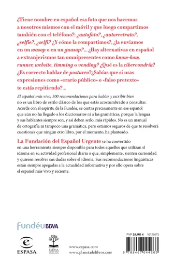 Contraportada El español más vivo