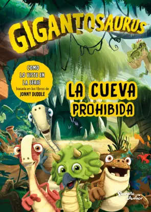 Portada Gigantosaurus. La cueva prohibida