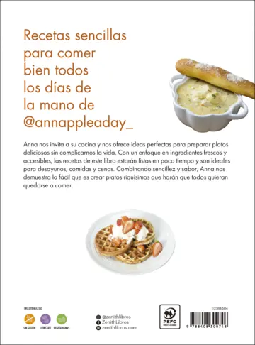 Contraportada Comer bien es fácil