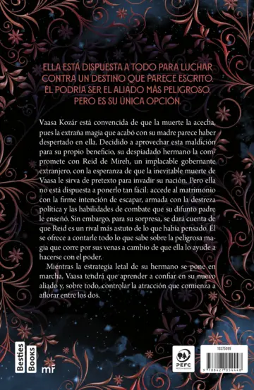 Contraportada El lobo y la serpiente