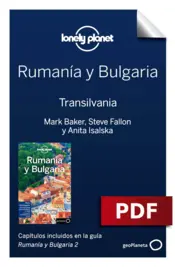 Portada Rumanía y Bulgaria 2. Transilvania