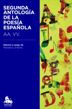 Portada Segunda antología de la poesía española