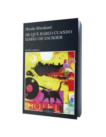 Portada De qué hablo cuando hablo de escribir