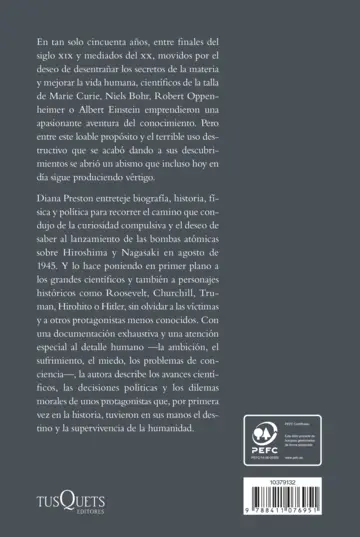 Contraportada Antes de Hiroshima