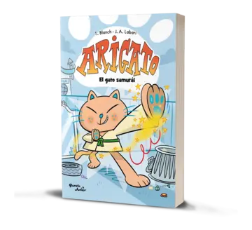 Portada Arigato 1. El gato samurái (Edición mexicana)