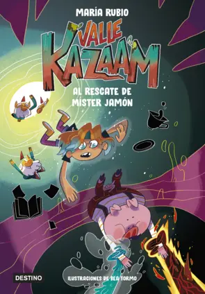 Portada Valle Kazaam 3. Al rescate de Míster Jamón