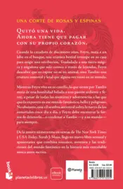 Miniatura contraportada Una corte de rosas y espinas (Spanish Edition)
