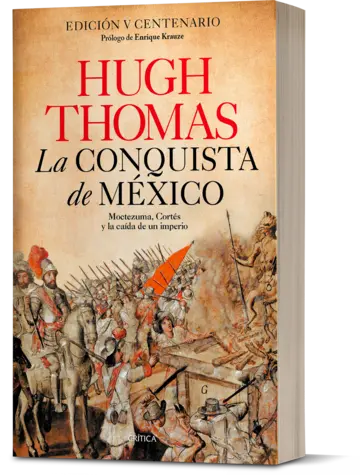 Portada La conquista de México (Edición mexicana)