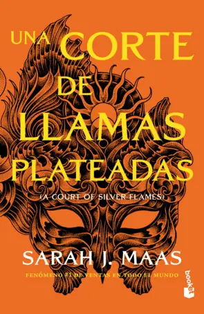Portada Una corte de llamas plateadas (Spanish Edition)