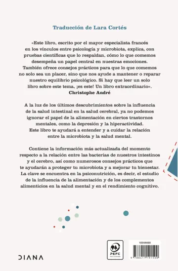 Contraportada Comer bien para no deprimirse (Edición mexicana)