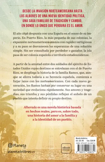 Contraportada Alborada (Spanish Edition)