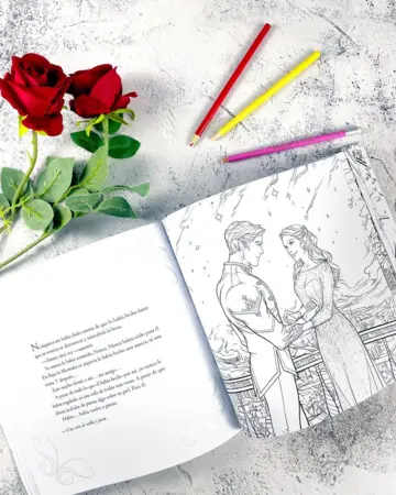 Imagen extra Una corte de rosas y espinas. Libro para colorear 2