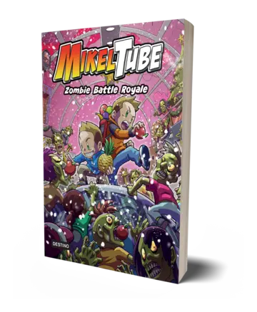 Portada MikelTube 3. Zombie Battle Royale