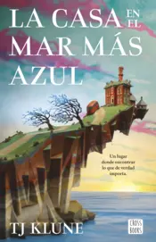 Portada La casa en el mar más azul (Edición mexicana)